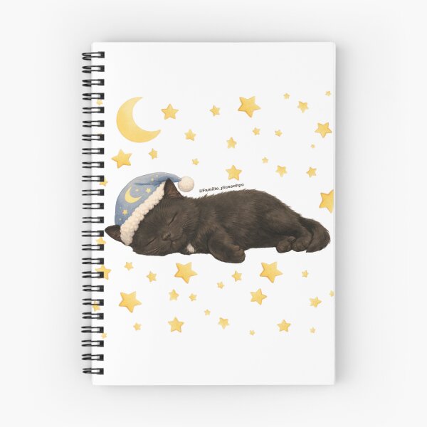 Item preview, Mautzi is sleeping (without a floor, with stars) designed and sold by plueschpo.