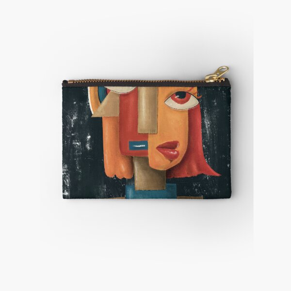 Item preview, Alien No.3 – The Silent Bridge | Cubist Acrylic Portrait designed and sold by aekritdeach.