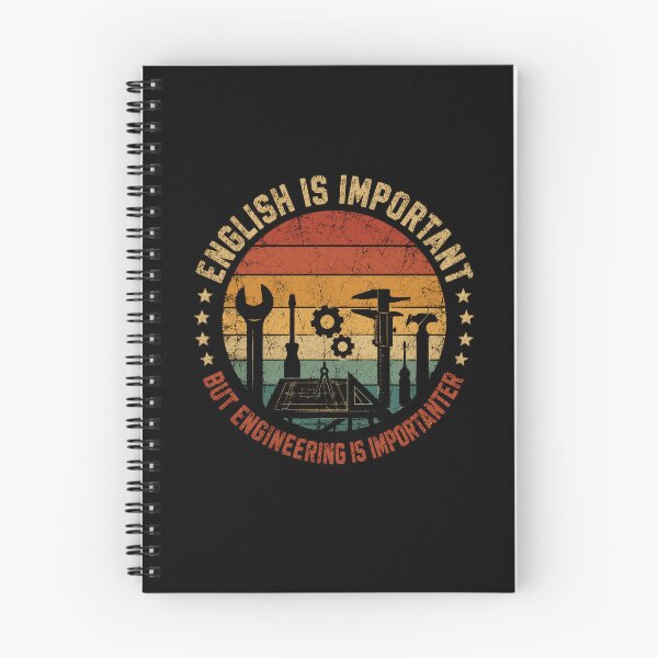 Item preview, English Is Important But Engineering Is Importanter Engineer STEM Funny Quote designed and sold by JonesFlora2025.