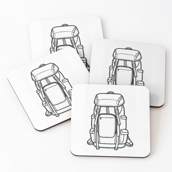 Artikelvorschau, Equipment - Travel Backpack, Streamlined Illustrative Representation entworfen und verkauft von Reverso-Design.