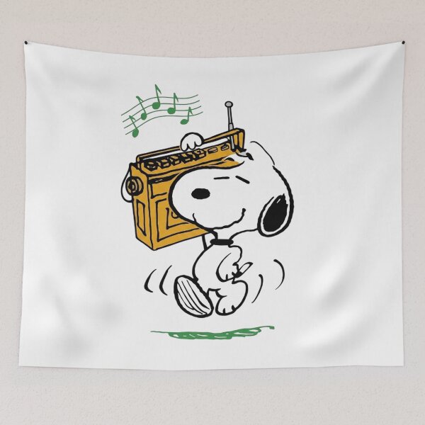 Item preview, Snoopy Boombox Retro 80s Music  designed and sold by DamianRoy88.