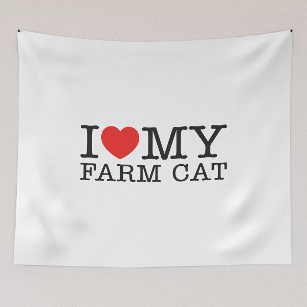 Item preview, I Love Farm Cats designed and sold by shitpostee.