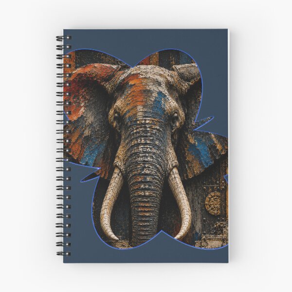 Item preview, Disciplined Founder Geometric Elephant Stone Relief Home Office Wall Art Poster designed and sold by SavannaStrikes.
