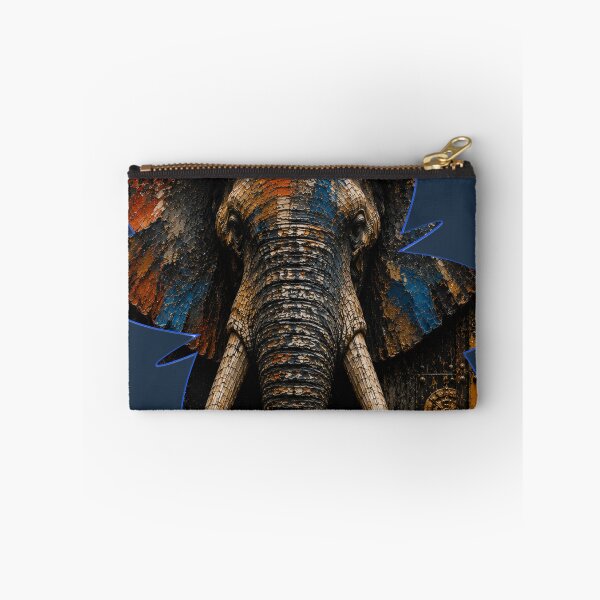 Item preview, Disciplined Founder Geometric Elephant Stone Relief Home Office Wall Art Poster designed and sold by SavannaStrikes.