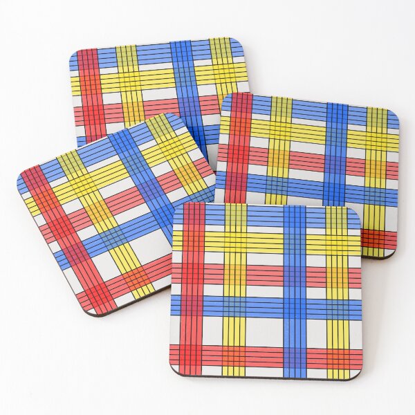 Item preview, Primary Cellophane Plaid  designed and sold by JaygiesDesign.
