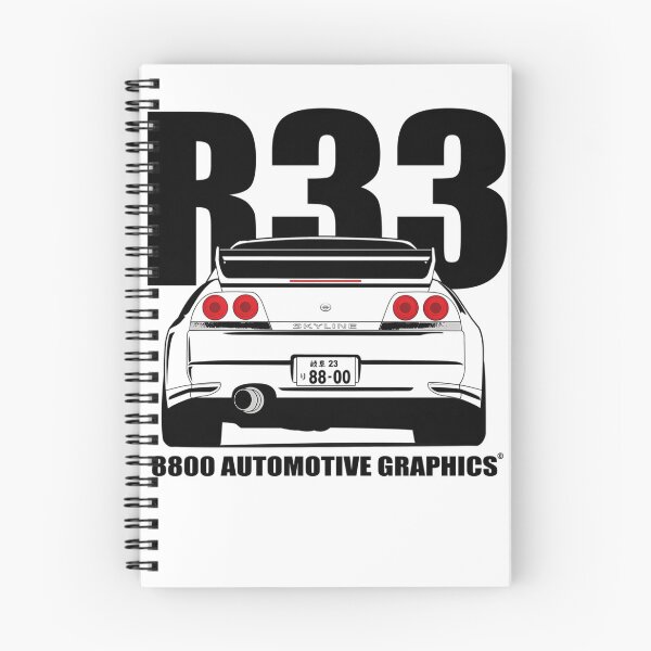 Item preview, Silhouette of Japanese Sports Coupe Showing Red Round Taillights designed and sold by TheGOATFx.