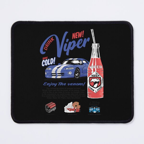 Item preview, American Sports Car Next to Red Venom Juice Soda Bottle designed and sold by TheGOATFx.