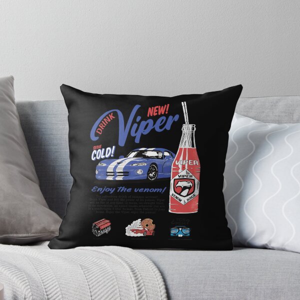 Item preview, American Sports Car Next to Red Venom Juice Soda Bottle designed and sold by TheGOATFx.