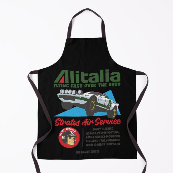Item preview, Italian Rally Car Jumping High Over Blue Triangle designed and sold by TheGOATFx.