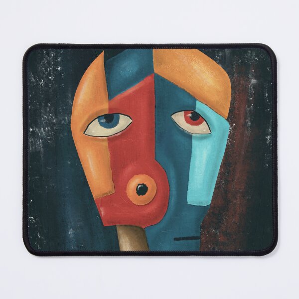 Item preview, Alien Cubist Portrait No. 02 designed and sold by aekritdeach.