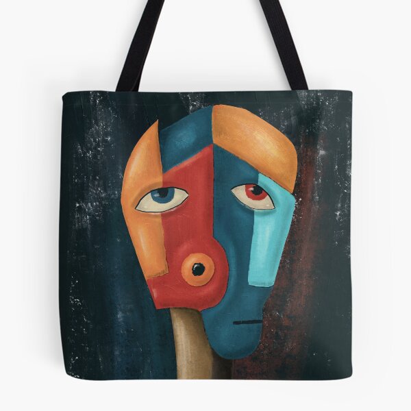 Item preview, Alien Cubist Portrait No. 02 designed and sold by aekritdeach.