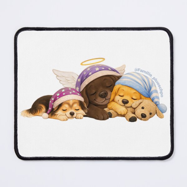 Item preview, The Plueschpo family is asleep (without a floor, without stars) designed and sold by plueschpo.