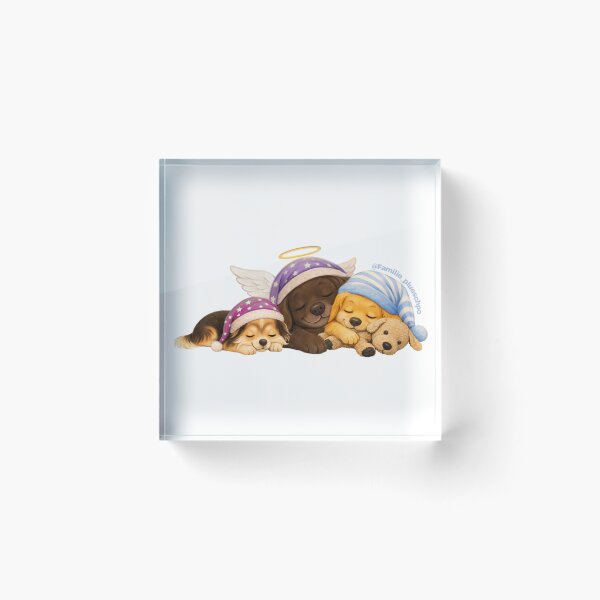 Item preview, The Plueschpo family is asleep (without a floor, without stars) designed and sold by plueschpo.