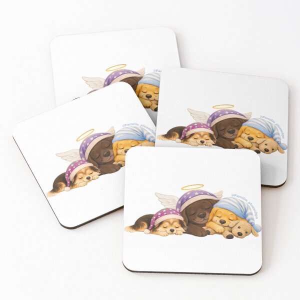 Item preview, The Plueschpo family is asleep (without a floor, without stars) designed and sold by plueschpo.