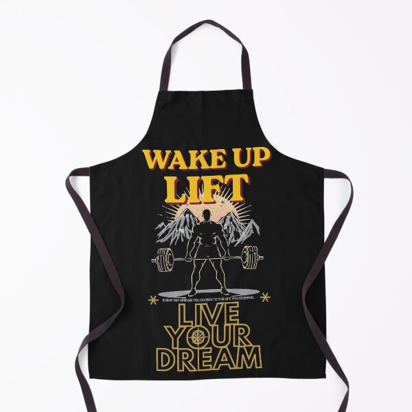 Item preview, Wake Up Lift Live Your Dream T-Shirt | athletic trainer | Fitness Lifestyle Shirt designed and sold by Reverielook.