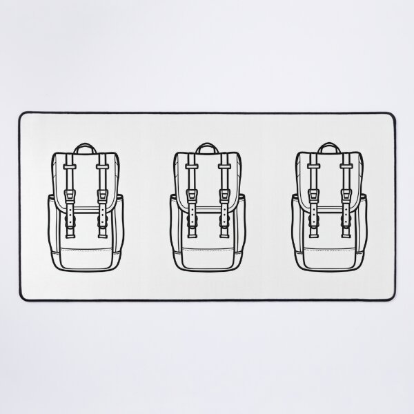 Item preview, Everyday Objects - School Satchel, Icon of Back to School designed and sold by Reverso-Design.