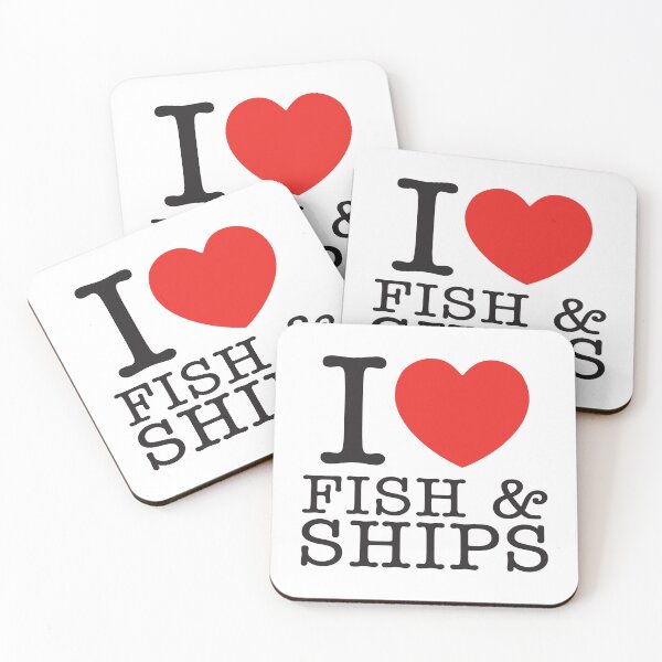 Item preview, I Love Fish & Chips designed and sold by shitpostee.