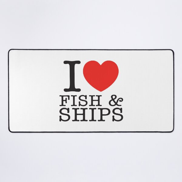 Item preview, I Love Fish & Chips designed and sold by shitpostee.
