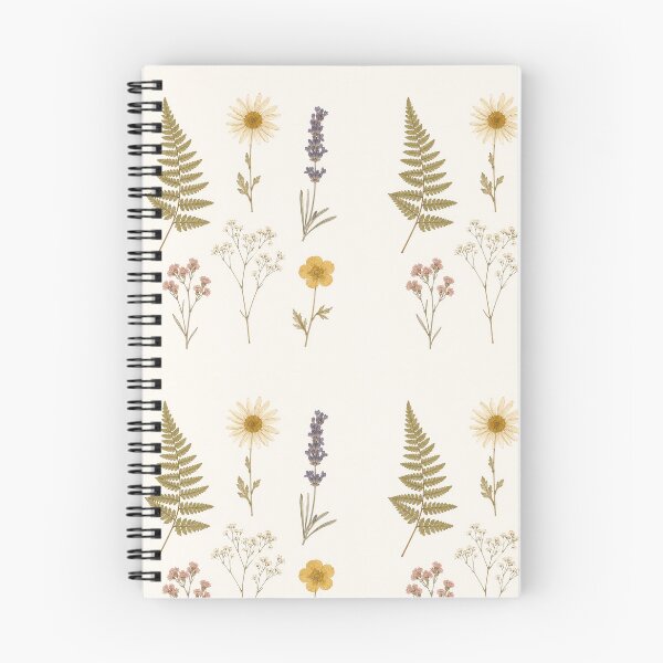 Item preview, Pressed Wildflowers - Minimalist Botanical Herbarium Aesthetic Sticker designed and sold by Saniyamirza07.