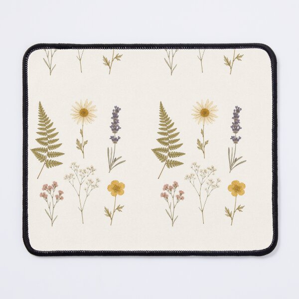 Item preview, Pressed Wildflowers - Minimalist Botanical Herbarium Aesthetic Sticker designed and sold by Saniyamirza07.