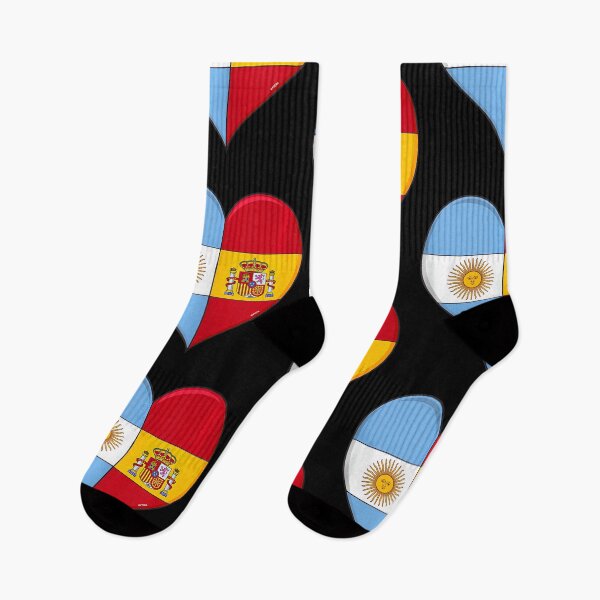 Item preview, Cute Spain Argentina Flag Proud Argentinian Spanish Fans  designed and sold by TaTofy.