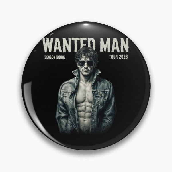 Item preview, Vintage Wanted Man 2026 Indie Pop Fan designed and sold by osanegulja5.