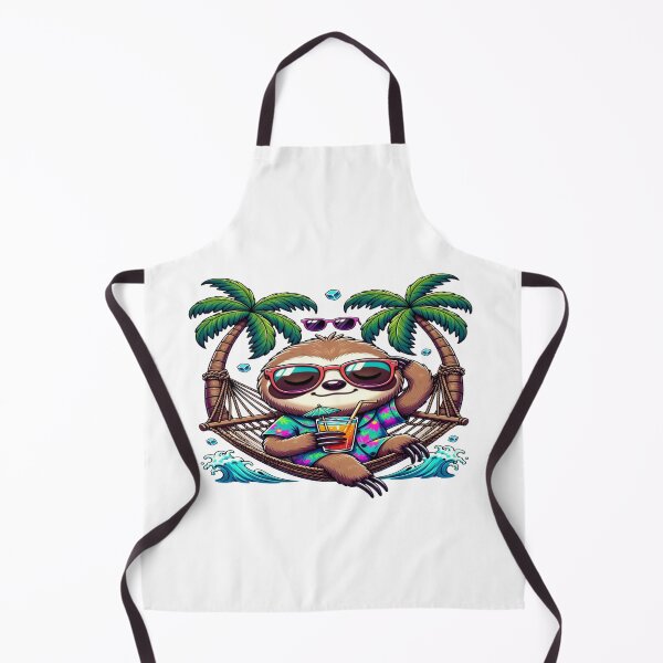 Item preview, Chill Sloth Tropical Vacation T-Shirt | Cute Sloth Hammock Beach Graphic | Relax Mode Summer Travel Animal Shirt designed and sold by Sushikidsntod.