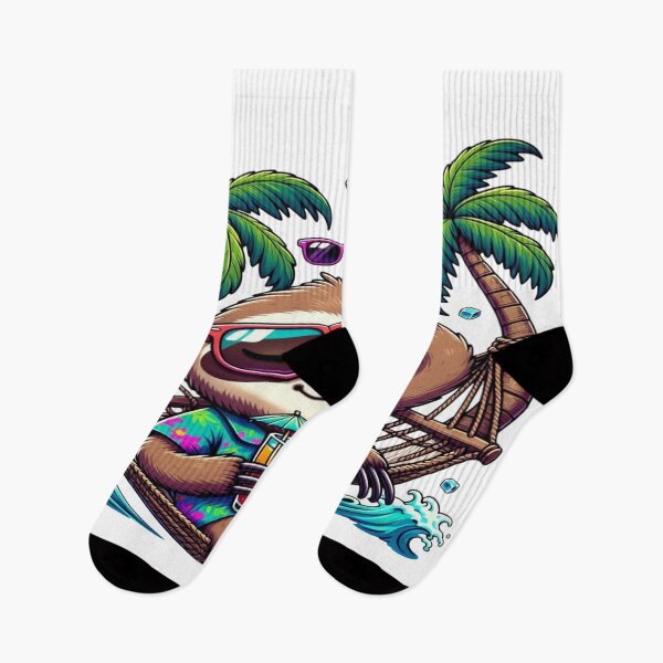 Artikelvorschau, Chill Sloth Tropical Vacation T-Shirt | Cute Sloth Hammock Beach Graphic | Relax Mode Summer Travel Animal Shirt entworfen und verkauft von Sushikidsntoddlers.