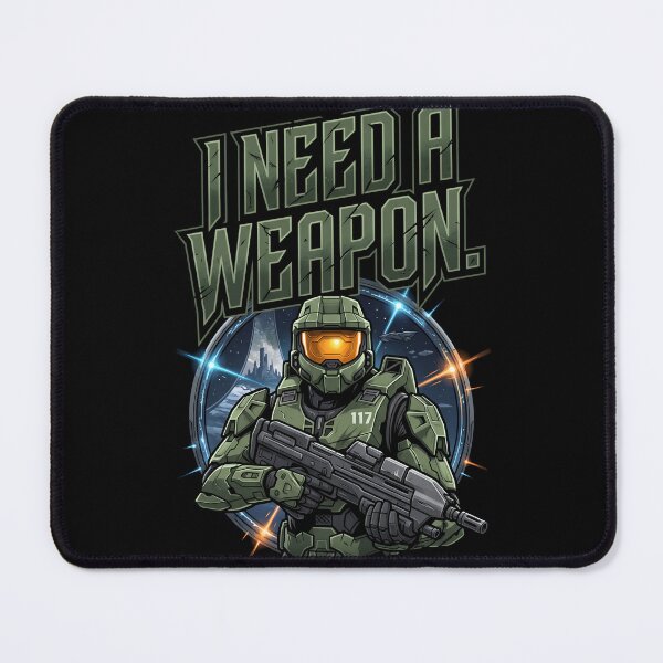Item preview, Halo Master Chief I Need A Weapon designed and sold by Gabriela Mihai.