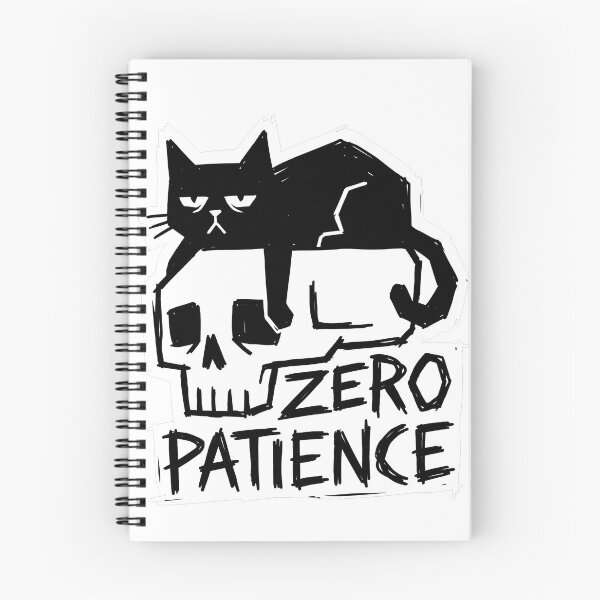 Item preview, Edgy Black Cat Skull Dark Humor Introvert designed and sold by Black_White.