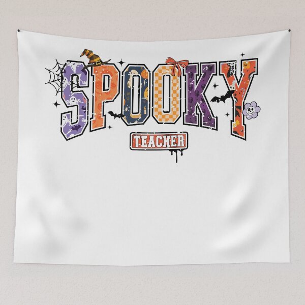 Item preview, Retro Spooky Teacher Halloween Vintage Costume Vibes designed and sold by Thanaphat.
