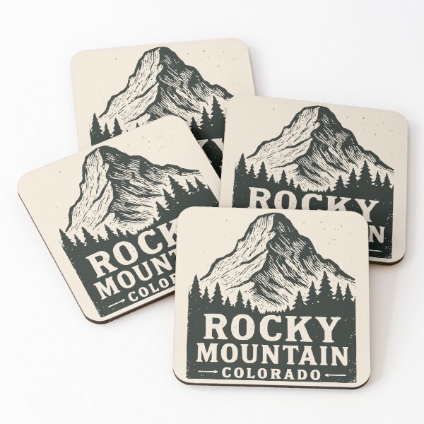 Item preview, Colorado Mountain Retro Adventure Hiking Camping design designed and sold by Colorfulman.