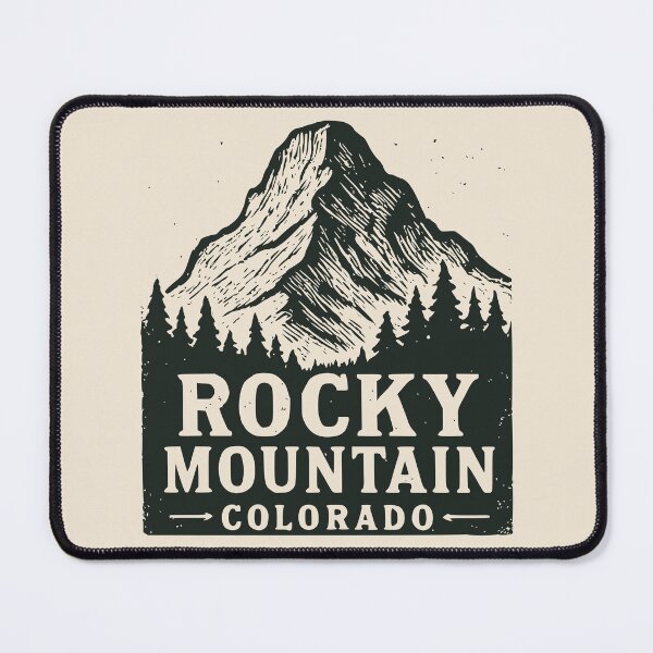 Item preview, Colorado Mountain Retro Adventure Hiking Camping design designed and sold by Colorfulman.