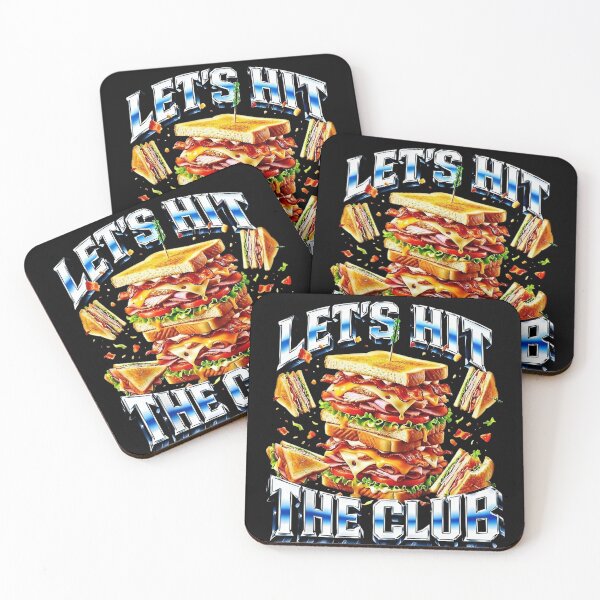 Item preview, Let's Hit The Club Sandwich Funny Foodie Bootleg Tee designed and sold by Cutecharactel.
