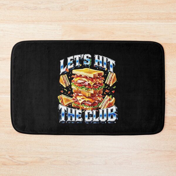 Item preview, Let's Hit The Club Sandwich Funny Foodie Bootleg Tee designed and sold by Cutecharactel.