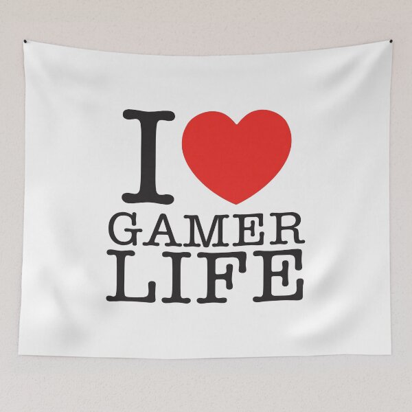 Item preview, I Love Gamer Life designed and sold by shitpostee.