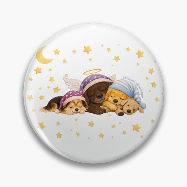 Item preview, The Plusho family sleeps (without a floor, with stars) designed and sold by plueschpo.