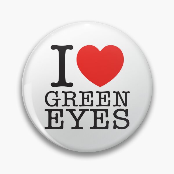 Artikelvorschau, Ich liebe grüne Augen entworfen und verkauft von shitpostee.