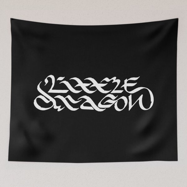 Item preview, Downtempo White Silhouette Typography designed and sold by DeadTired666.