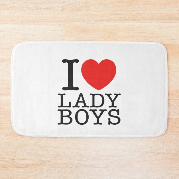 Item preview, I Love Lady Boys designed and sold by shitpostee.