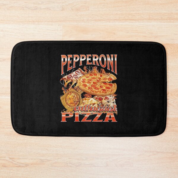 Item preview, Pepperoni Pizza Enthusiast Vintage Bootleg Rap Tee Style designed and sold by Cutecharactel.
