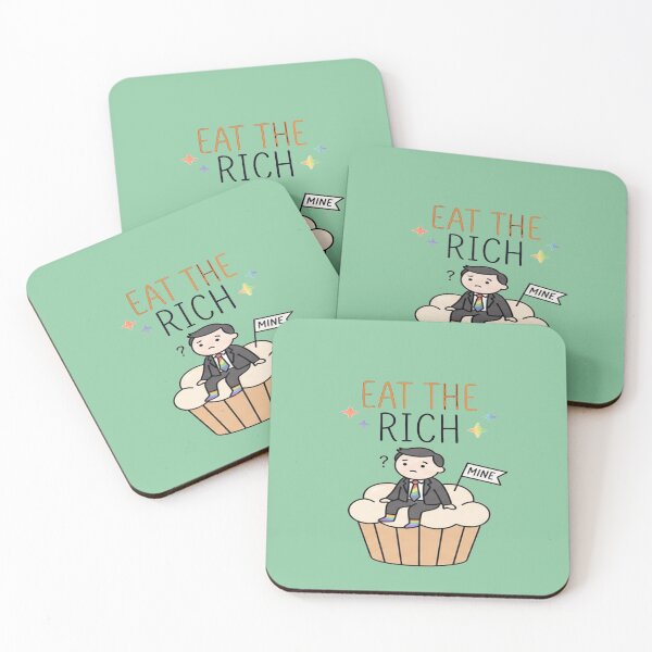 Item preview, satire political humour at the rich  cupcake art designed and sold by  Mudikeys.