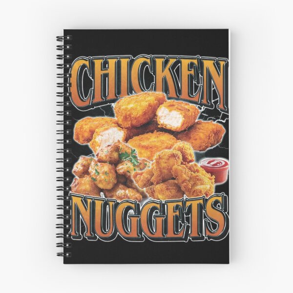 Item preview, Chicken Nuggets Heavy Metal Bootleg Rap Tee designed and sold by Cutecharactel.