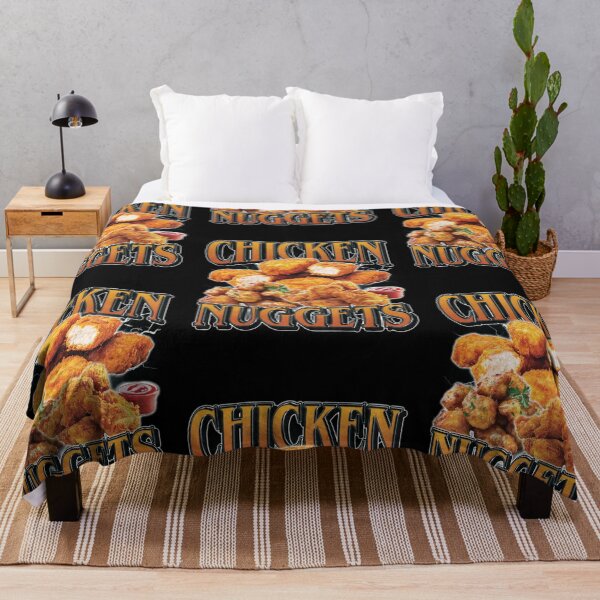 Item preview, Chicken Nuggets Heavy Metal Bootleg Rap Tee designed and sold by Cutecharactel.