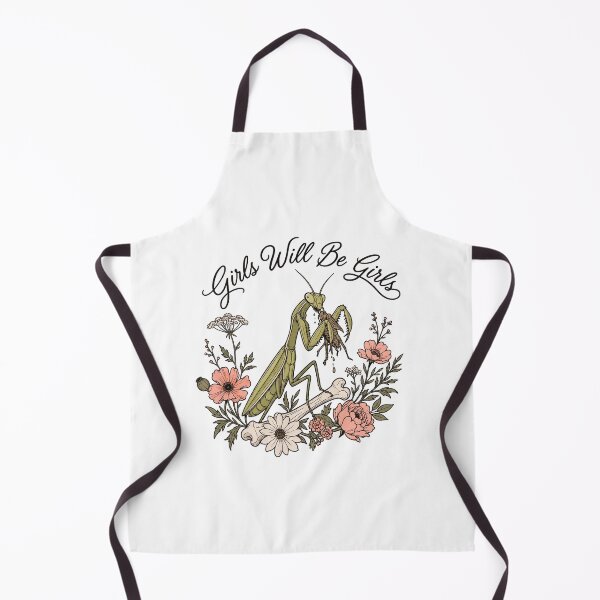 Item preview, Girls Will Be Girls Praying Mantis Girl Power Feminist Bug designed and sold by ArtCreations79.
