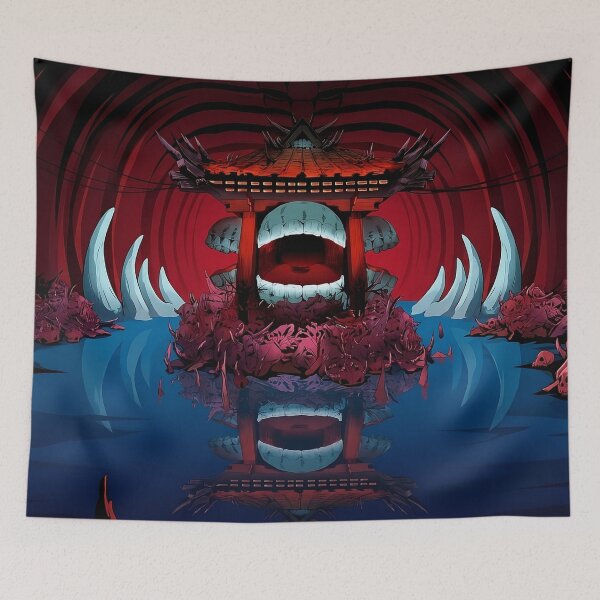 Item preview, Domain Expansion Shrine Landscape Scenery designed and sold by mazyoy.