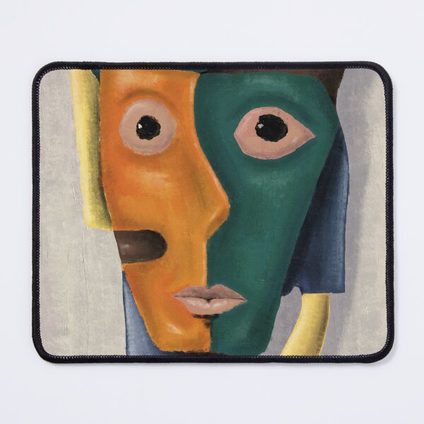 Item preview, Cubist Face Digital Art Print designed and sold by aekritdeach.