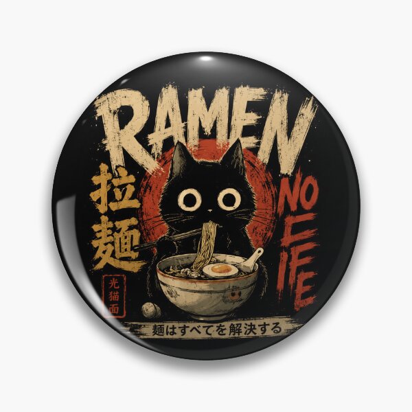 Item preview, Ramen No Life Japanese Foodie Cat Lover designed and sold by JonesFlora2025.