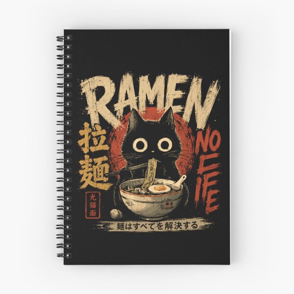 Item preview, Ramen No Life Japanese Foodie Cat Lover designed and sold by JonesFlora2025.