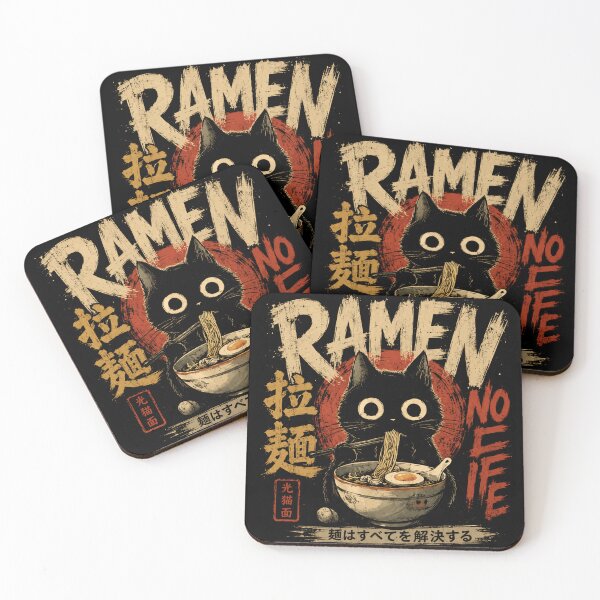 Item preview, Ramen No Life Japanese Foodie Cat Lover designed and sold by JonesFlora2025.
